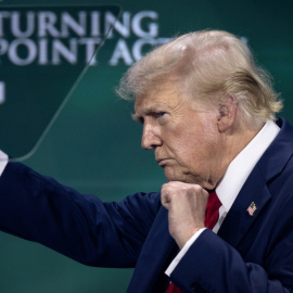 El expresidente de EEUU y candidato republicano a la Casa Blanca, Donald Trump.