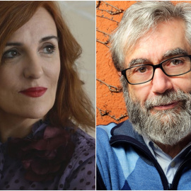 Elvira Lindo y Antonio Muñoz Molina.