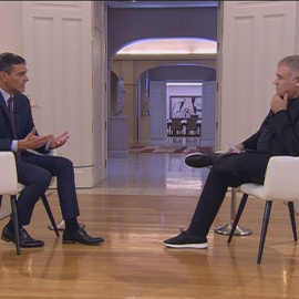 Entrevista del presidente del Gobierno en funciones, Pedro Sánchez, a La Sexta. / CAPTURA - LA SEXTA