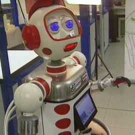 El robot 'Sacarino', un botones muy especial