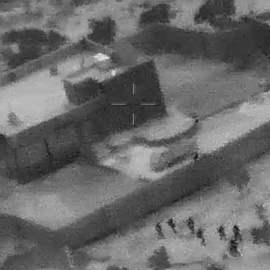 Imagen del Pentágono de la operación militar de EEUU contra Abu Bakr al-Baghdadi. - EFE