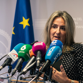 20/08/2024 La delegada del Gobierno en Castilla-La Mancha, Milagros Tolón, comparece para denunciar comentarios racistas y xenófobos, a 20 de agosto de 2024.