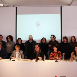 01/04/2022 - El grup promotor de l'Acord per a l'Amnistia i l'Autodeterminació.