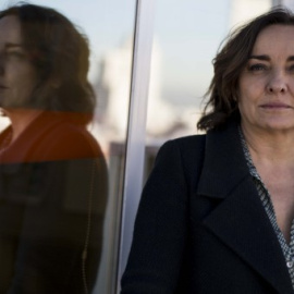 Pepa Bueno, nueva directora de 'El País', durante una entrevista con 'Público'.
