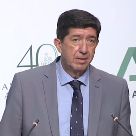 Juan Marín: "El 72%" de los que están en la UCI de hospitales de Andalucía son 'negacionistas' de entre 50 y 60 años"