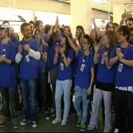 "¡Sí, sí, sí, el iPad ya está aquí!"