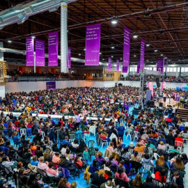 14/03/2022 - Mujeres en uno de los numerosos eventos que organiza la Secretaría de la Mujer Ushuaia.