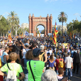 Imatge general de l'acte de Puigdemont