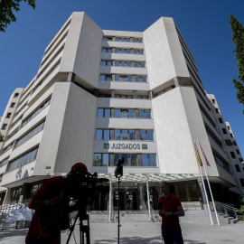 1 de agosto de 2024. Fachada de los Juzgados de Plaza Castilla, a 1 de agosto de 2024.