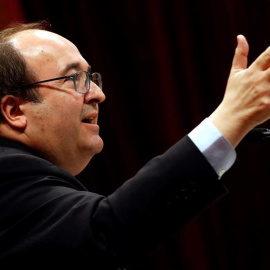 El líder del PSC, Miquel Iceta. - EFE