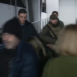 Sánchez llega a Kiev para reunirse con Zelenski