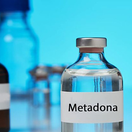 Imagen de una botella de metadona./ Archivo