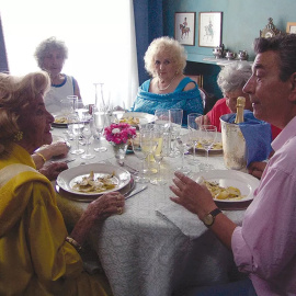 Plano del filme 'Vacaciones en ferragosto', dirigida por Gianni Di Gregorio.