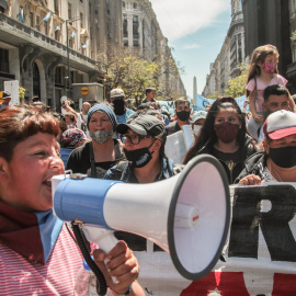Protesta en Buenos Aires