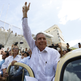 El candidato presidencial de la oposición venezolana, Edmundo González Urrutia, en una imagen de archivo, a 28 de julio de 2024.