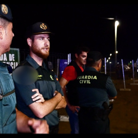 Imagen de agentes de la Guardia Civil. EP