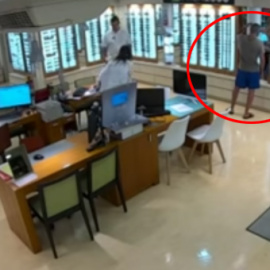 Imagen del robo del miembro de La Manada/Diario de Sevilla