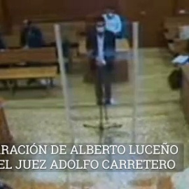Declaración de Alberto Luceño ante el juez Adolfo Carretero