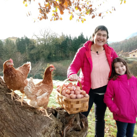 Iratxe Martínez, presidenta de la asociación de mujeres rurales Landa XXI. PÚBLICO