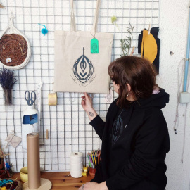 Laura Marín, joven emprendedora soriana