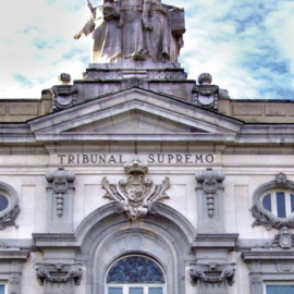 Imagen de la fachada del Tribunal Supremo