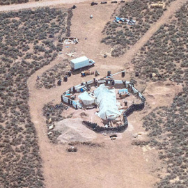 Vista aérea del lugar de los hechos / AFP