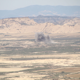 Ejercicio militar reciente - Plataforma Bardenas Libres 2018