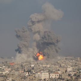 Bombardeo en Rafah. REUTERS/Archivo