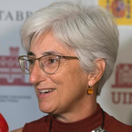 La Fiscal General de l'Estat, María José Segarra, abans de participar al curs "Ordre Europea d'Investigació" a la Universitat Internacional Menéndez Pelayo de Santander. EFE/Pêdro Puente Hoyos