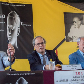 El presidente de la Generalitat, Quim Torra