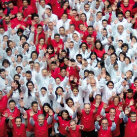 El Banco Santander tiene 202.000 empleados en todo el mundo