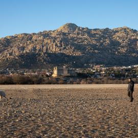 Vista general de Manzanares el Real, en la sierra de Guadarrama.