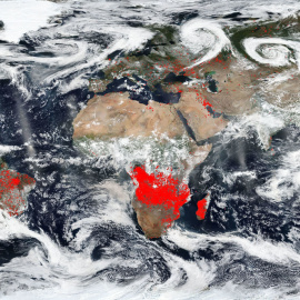 Recientes imágenes de la NASA, que detectan los puntos del planeta en los que se producen incendios, dna una idea de la dimensión de la destrucción que provoca el fuego. Los incendios son, en gran medida, causados por el hombre y si bien ayudan a mejor