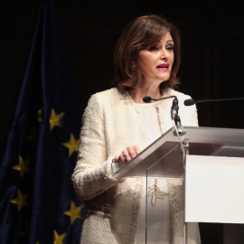 La secretaria de Estado de Seguridad, Ana Botella, fue la encargada de presentar estos datos. / Europa Press