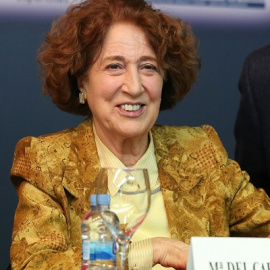 6/5/22-Carmen Calvo durante una conferencia (Imagen de archivo)