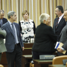Celia Villalobos en el Congreso.