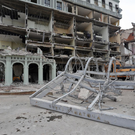 explosión en el Hotel Saratoga, en La Habana