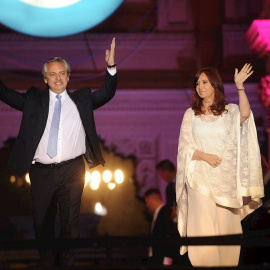 10/12/2019.- El Presidente Alberto Fernández (i) y la Vicepresidenta Cristina Fernández de Kirchner (d). / EFE - ENRIQUE GARCÍA MEDINA