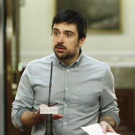 Ramón Espinar, portavoz de Unidos Podemos en el Senado. 7 EP