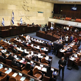 11/12 / 2019.- Vista general de la Knéset, el parlamento de Israel. EFE / ABIR SULTAN