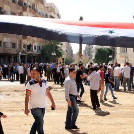 Ejército sirio cierra pasos a zonas rebeldes de Idleb ante ofensiva militar, en una foto de archivo | EFE