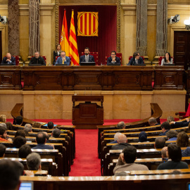 Imagen recurso del Parlament de Catalunya. / Europa Press