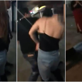 Momento de la agresión en una discoteca de Essex.- YOUTUBE