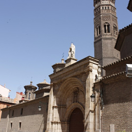 La iglesia de San Pablo de Zaragoza, de estilo mudéjar y característica por su doble torre octogonal, comenzó a construirse en el siglo XIII y fue declarada patrimonio de la humanidad en 2001 - Página oficial del Gobierno de Aragón
