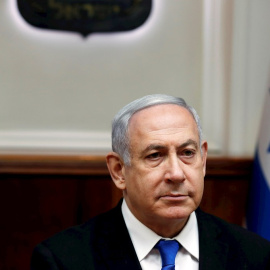 Imagen de archivo del primer ministro en funciones de Israel, Benjamin Netanyahu. EFE