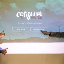 Imatge de la presentació de la campanya Consum Estratègic / QUIQUE GARCÍA / EFE