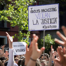 Concentración feminista en la Puerta del Sol. / EFE (archivo)