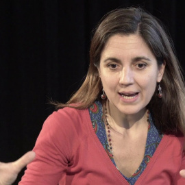 Carlota Subirós, dramaturga, directora teatral i traductora. Sala Beckett