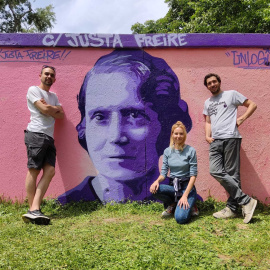 Mural de Justa Freire