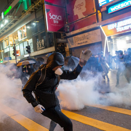 Manifestación en las calles de Hong Kong. / EFE